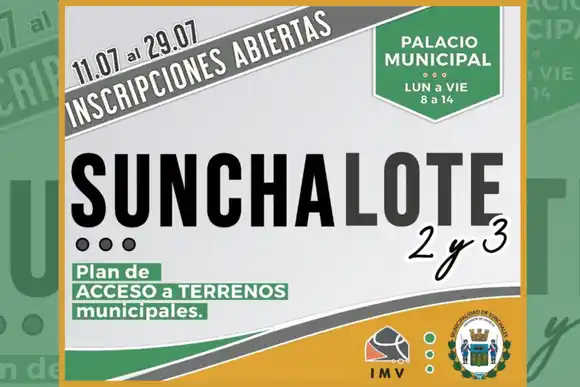 Sunchalote: se realizó el sorteo definitivo de adjudicados y suplentes