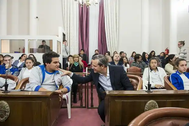 La Cámara Alta abrió sus puertas al Senado Juvenil