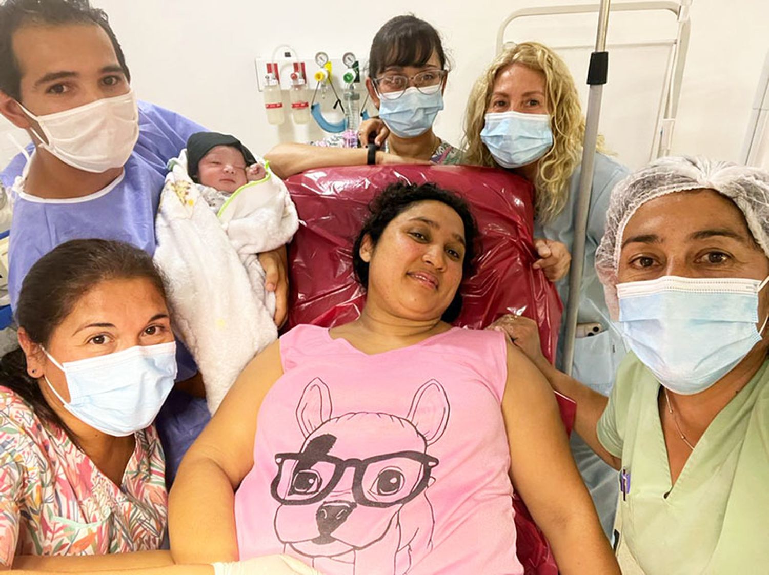 Nació el primer bebé del año