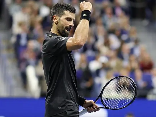 Nole enfrentará en semis del US Open al español Carlos Alcaráz.Foto: @usopen