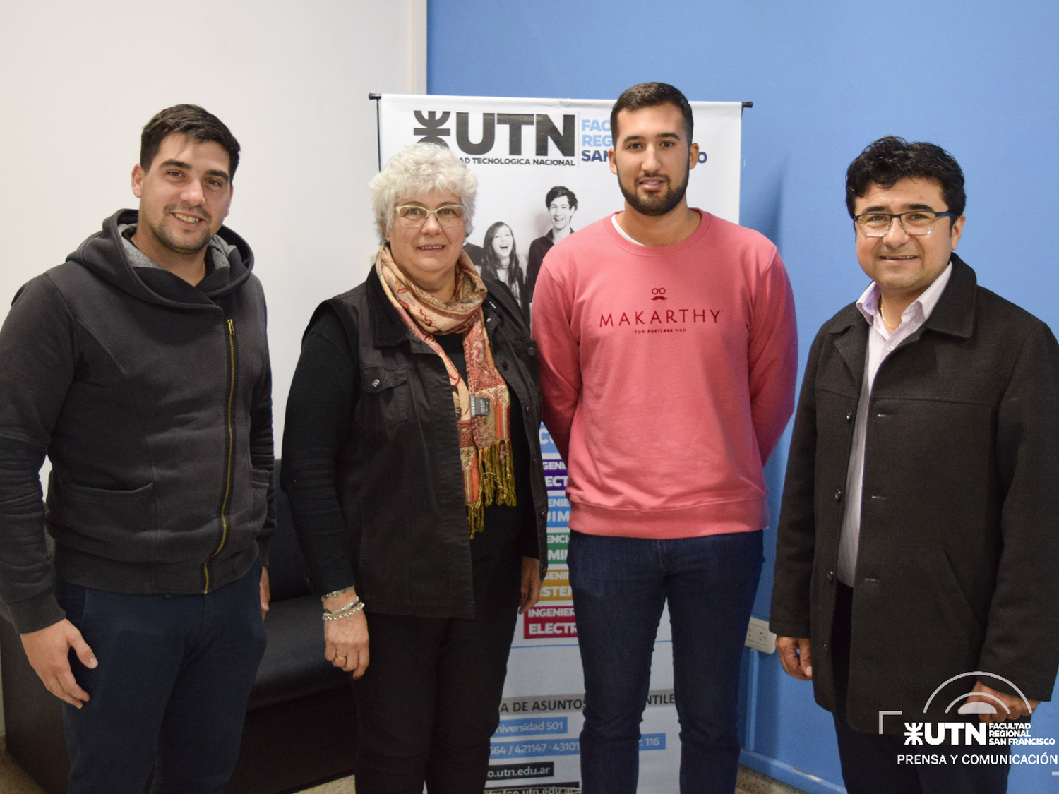 Estudiante español investigará sobre energía solar en la UTN 