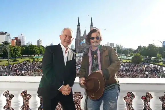 Johnny Depp: revolución y locura en La Plata