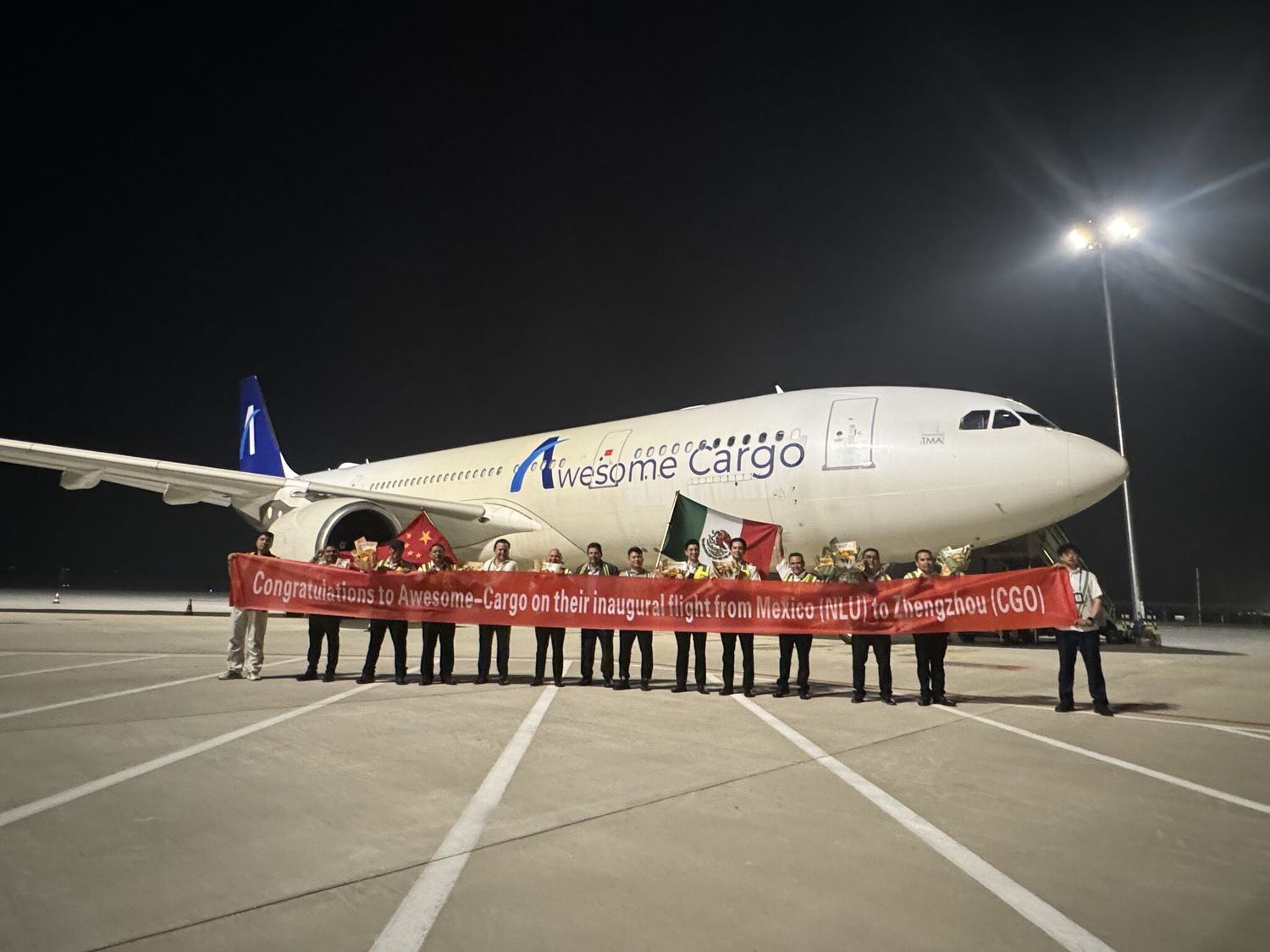 Awesome Cargo convertirá a cargueros sus Airbus A330 y empieza a volar entre México y China