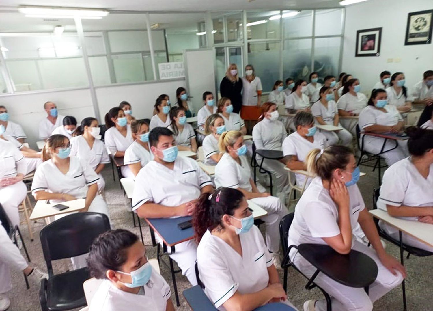 La tecnicatura en Enfermería tendrá ingreso anual de alumnos