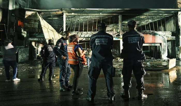 MAL ALMACENAMIENTO DE COMBUSTIBLE principal generador de incendio en Cine Cittá