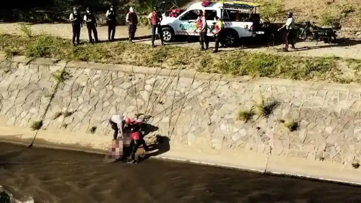 CON POLITRAUMATISMOS localizan el cadáver de una mujer en el río Guaire