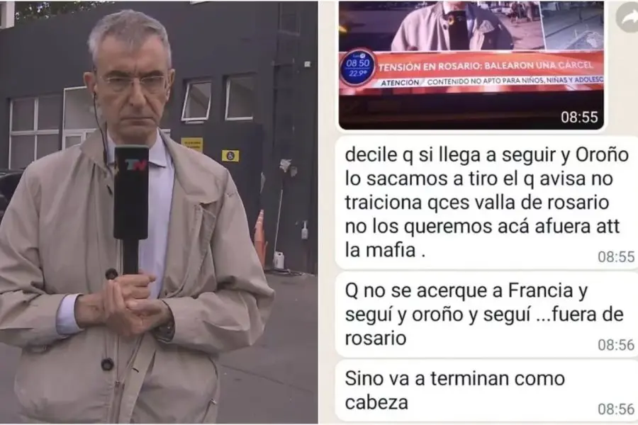 “Van a terminar como Cabezas”: amenazaron de muerte a Nelson Castro y al equipo de TN