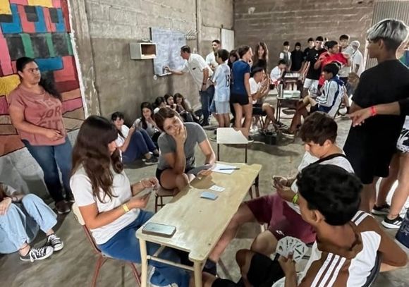 30 años de la Semana de la Juventud de Santa Lucía: primer día de actividades, pese a la lluvia