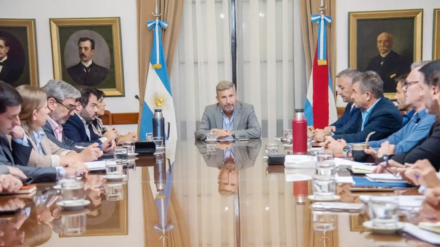 Frigerio avanzó en el análisis de la reforma previsional