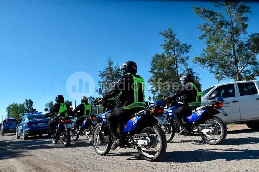 Megaoperativo policial en el límite interprovincial Frontera – San Francisco