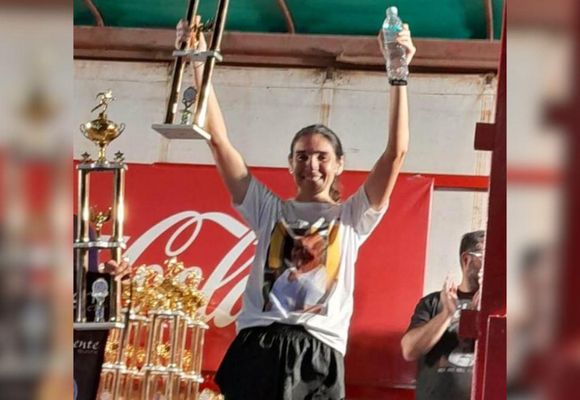 Margarita Boneiro corrió su primera carrera de año