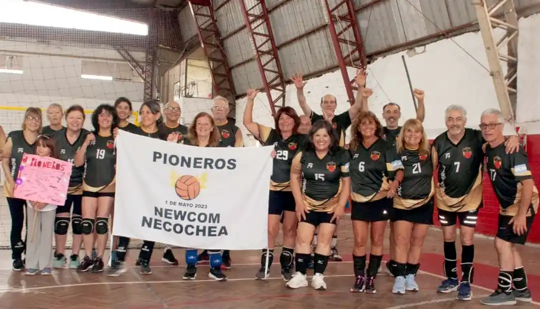 Equipo. Pioneros Necochea Quequén, anfitrión del encuentro de newcom