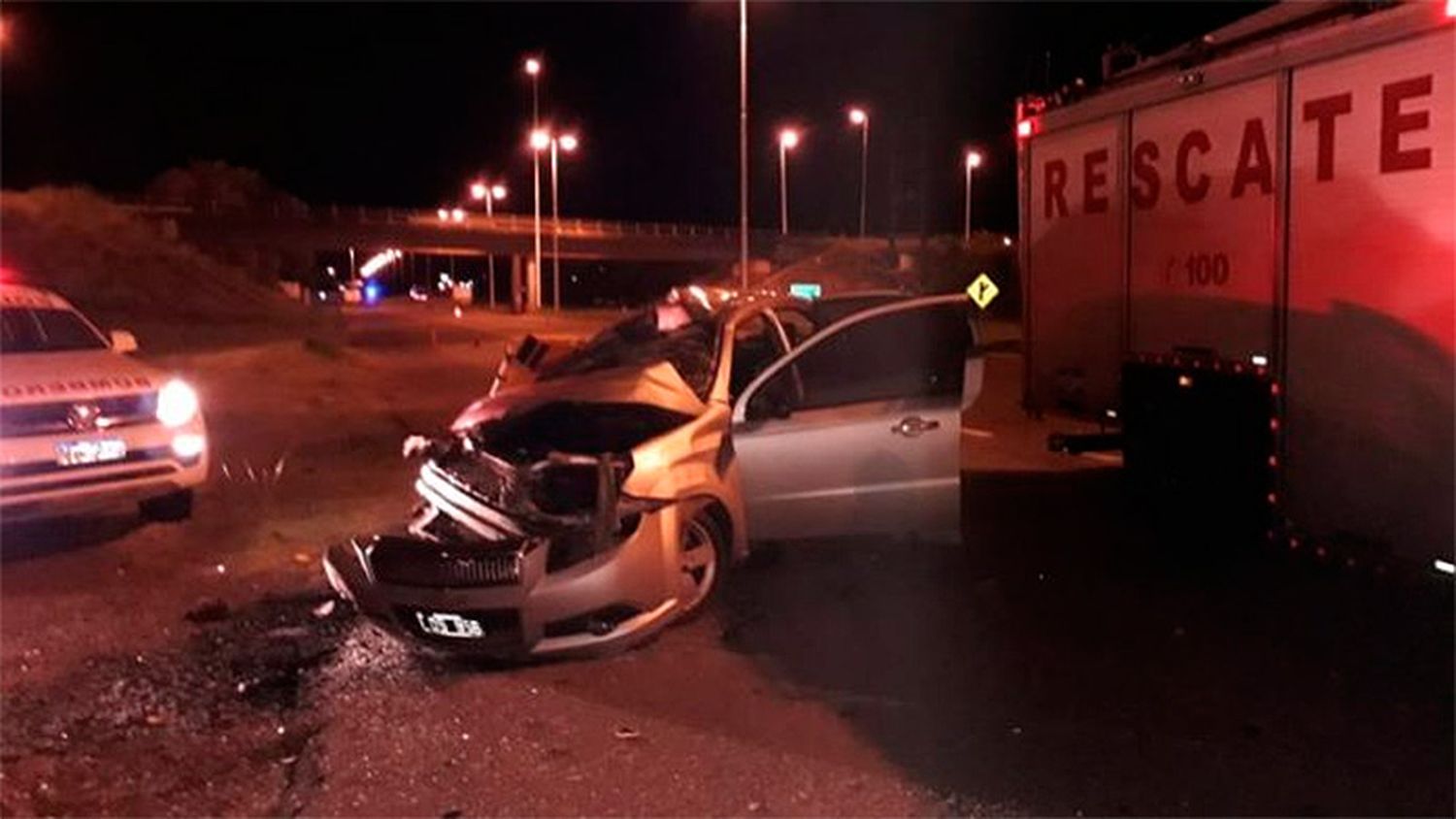 Tres personas fallecieron en un choque en la Autovía Artigas: sus identidades