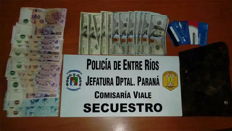 Recuperaron billetera robada