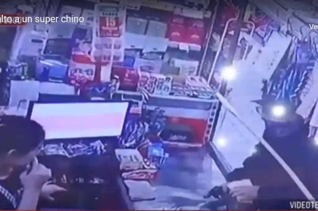 Robo a supermercado chino