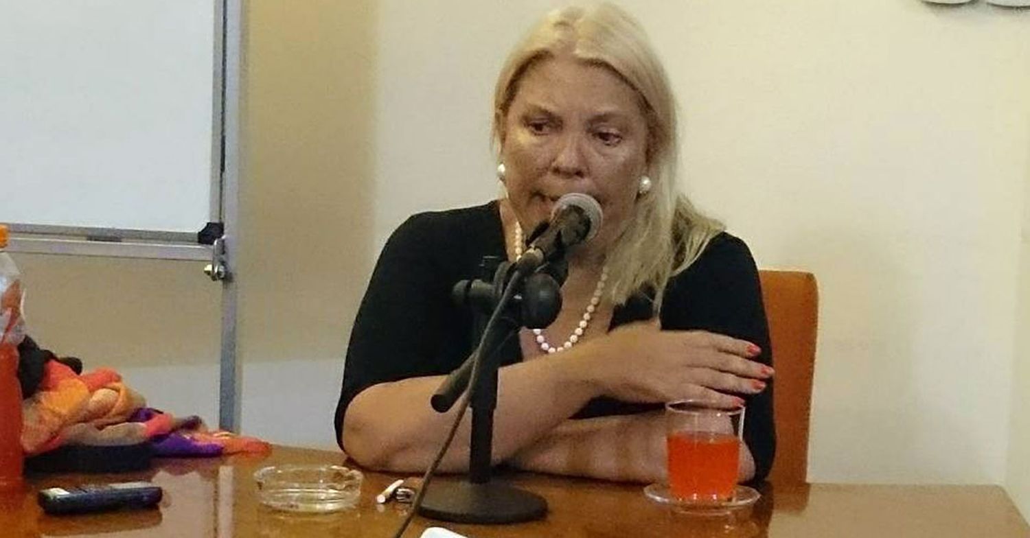 Carrió recibirá el alta médica y se encuentra "muy bien"