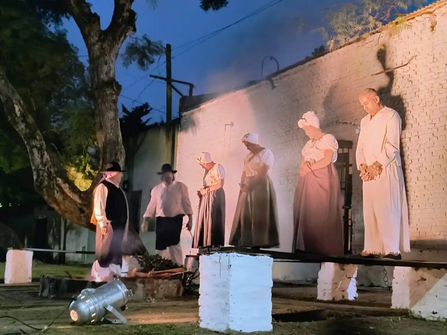 Chascomús revivió la historia afro en la Capilla de los Negros con visitas dramatizadas