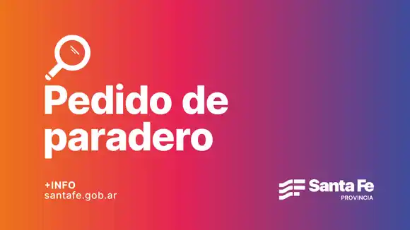 Se solicita información sobre el paradero de Nicolás Gastón Gimenez