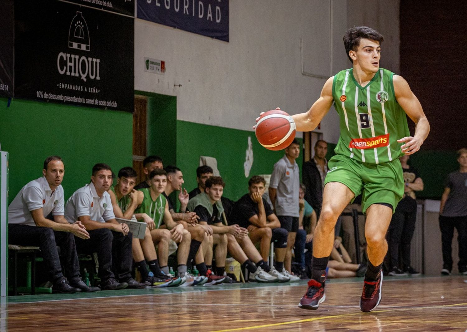 Lucas Iriart fue el goleador del partido ante Independiente de General Pico.