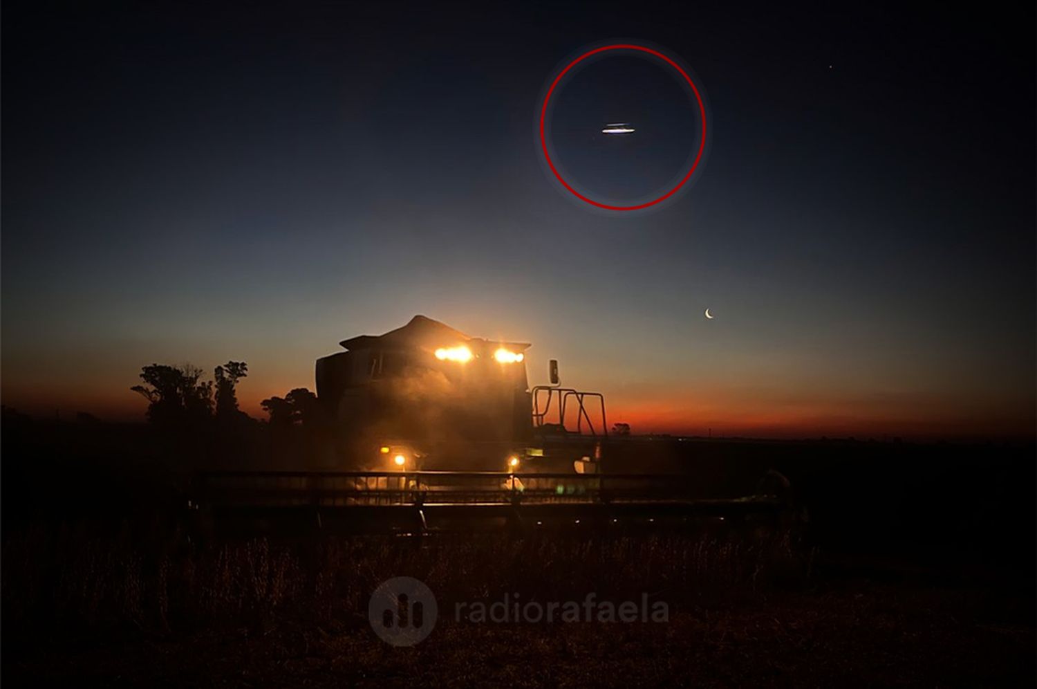 ¿Apareció un ovni en Rafaela? Insólitas fotos de un ‘plato volador’ en nuestro cielo: "no fueron editadas"