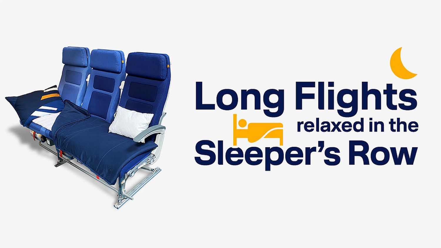 Lufthansa suma la modalidad «Sleeper’s Row»