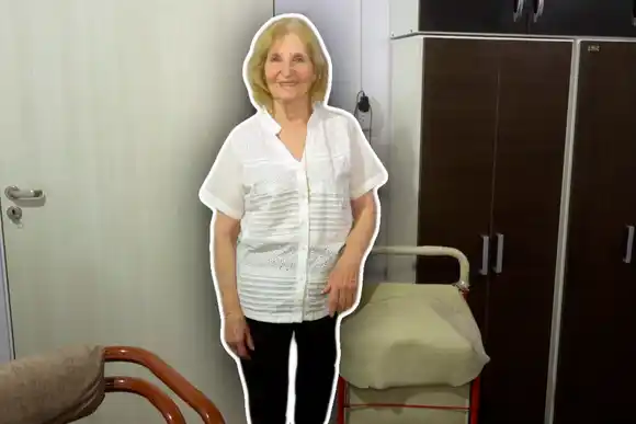 Mirta, la vendedora ambulante de Rafaela de 80 años: “Siempre luché y salí adelante, con mucho sacrificio pero con alegría”
