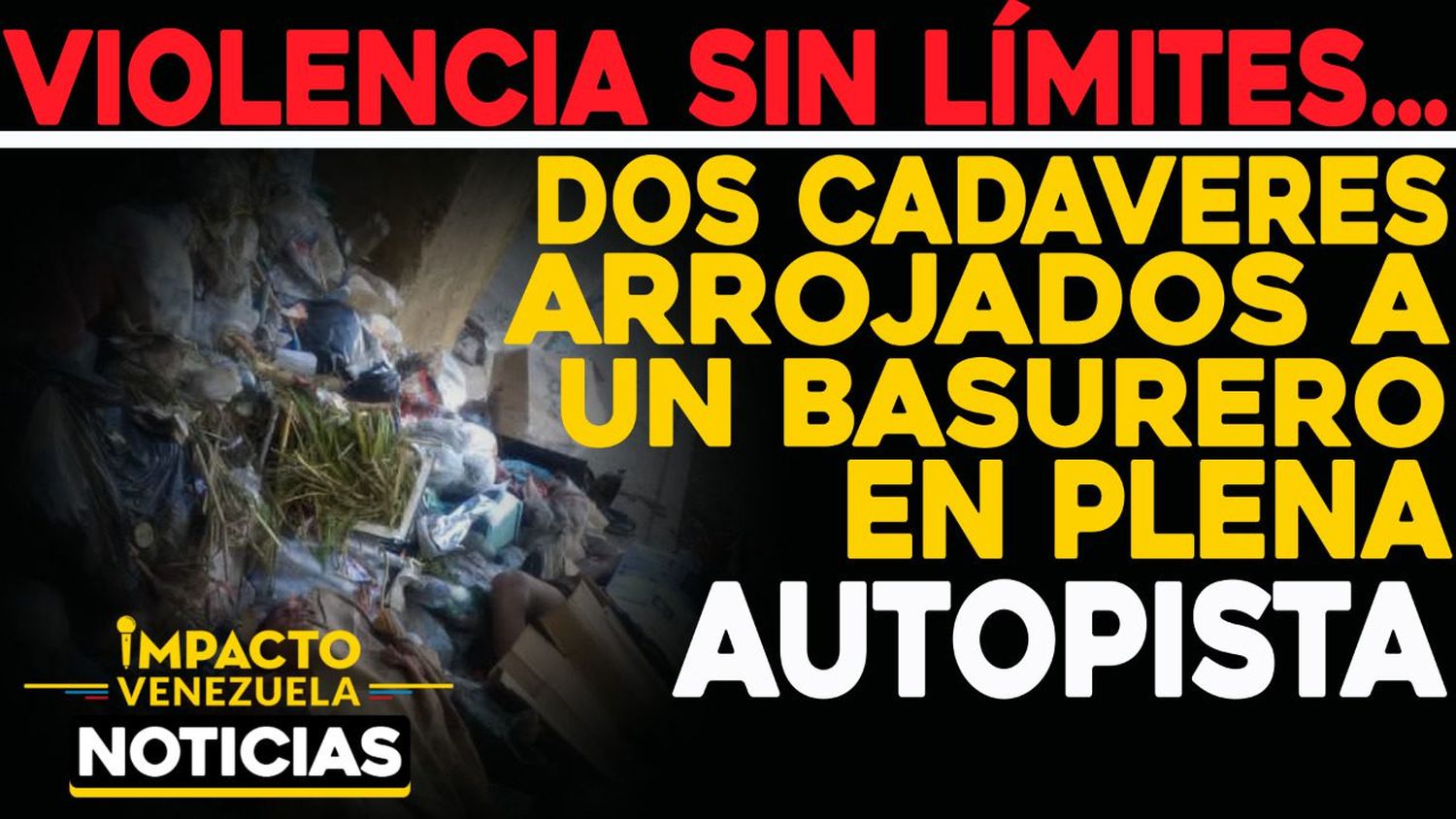 ¿EL COQUI DE NUEVO? Dos cadáveres fueron arrojados a un basurero en plena autopista