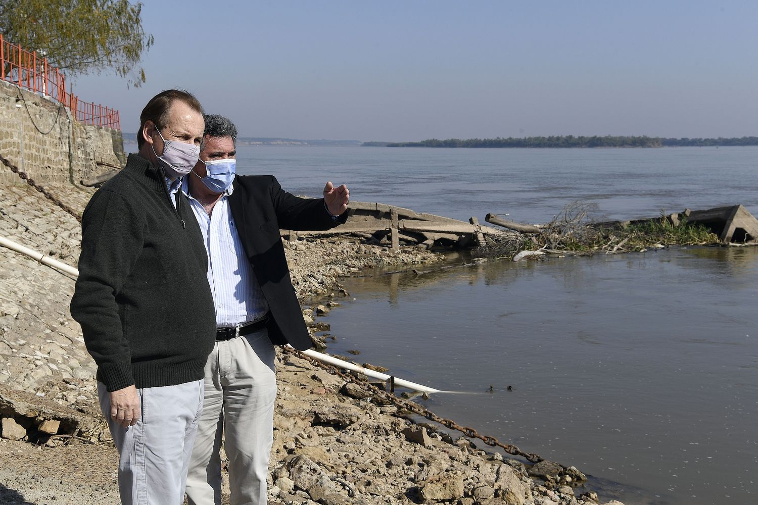 Río Paraná: provincia interviene ante la bajante histórica