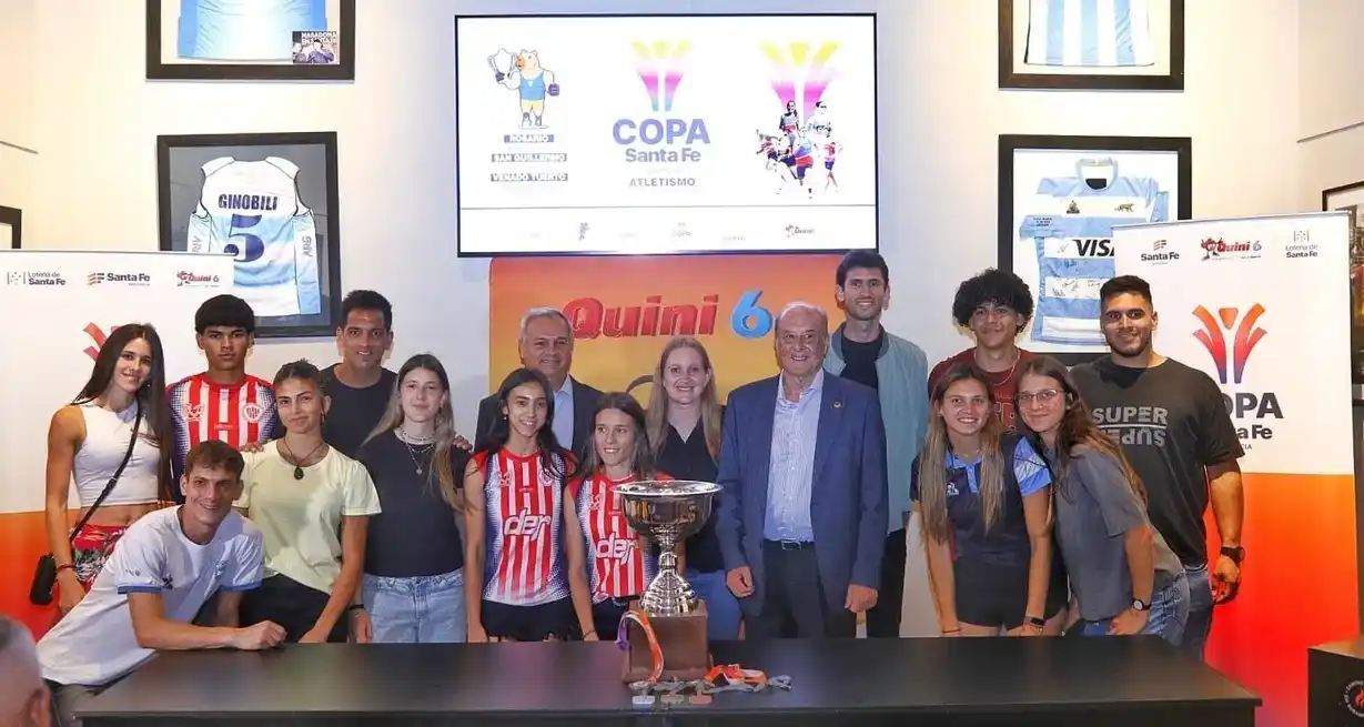 La Copa Santa Fe 2025 inauguró su etapa de atletismo. Foto: Matías Pintos