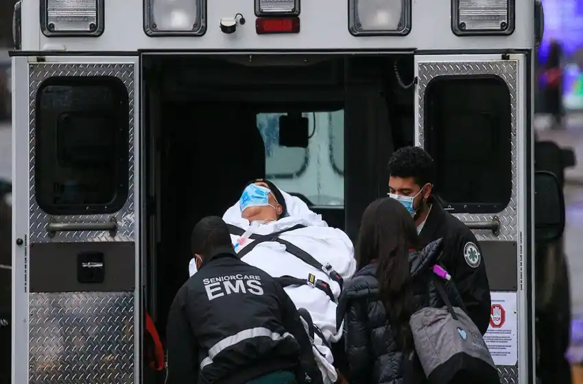 En estados Unidos el covid se convirtió en la principal causa de muerte