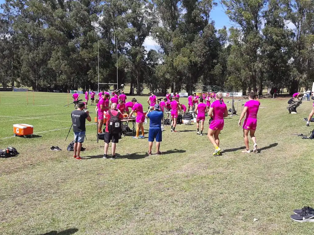El primer entrenamiento de Jaguares en Tandil