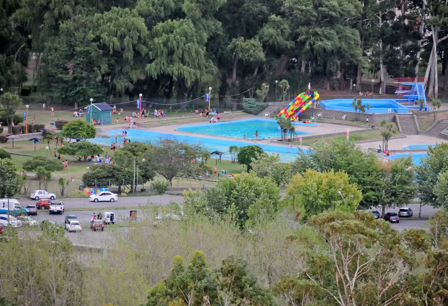 Las piletas del Balneario del Sol, en el centro del debate.