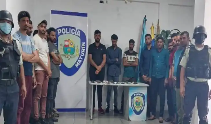 ¡ANDABAN COMO «PEDRO POR SU CASA»! Localizan a 18 pakistaníes en zona boscosa de Maturín