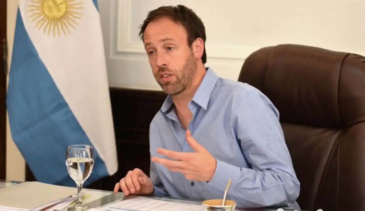 Pablo López, ministro de Hacienda y Finanzas de la Provincia.