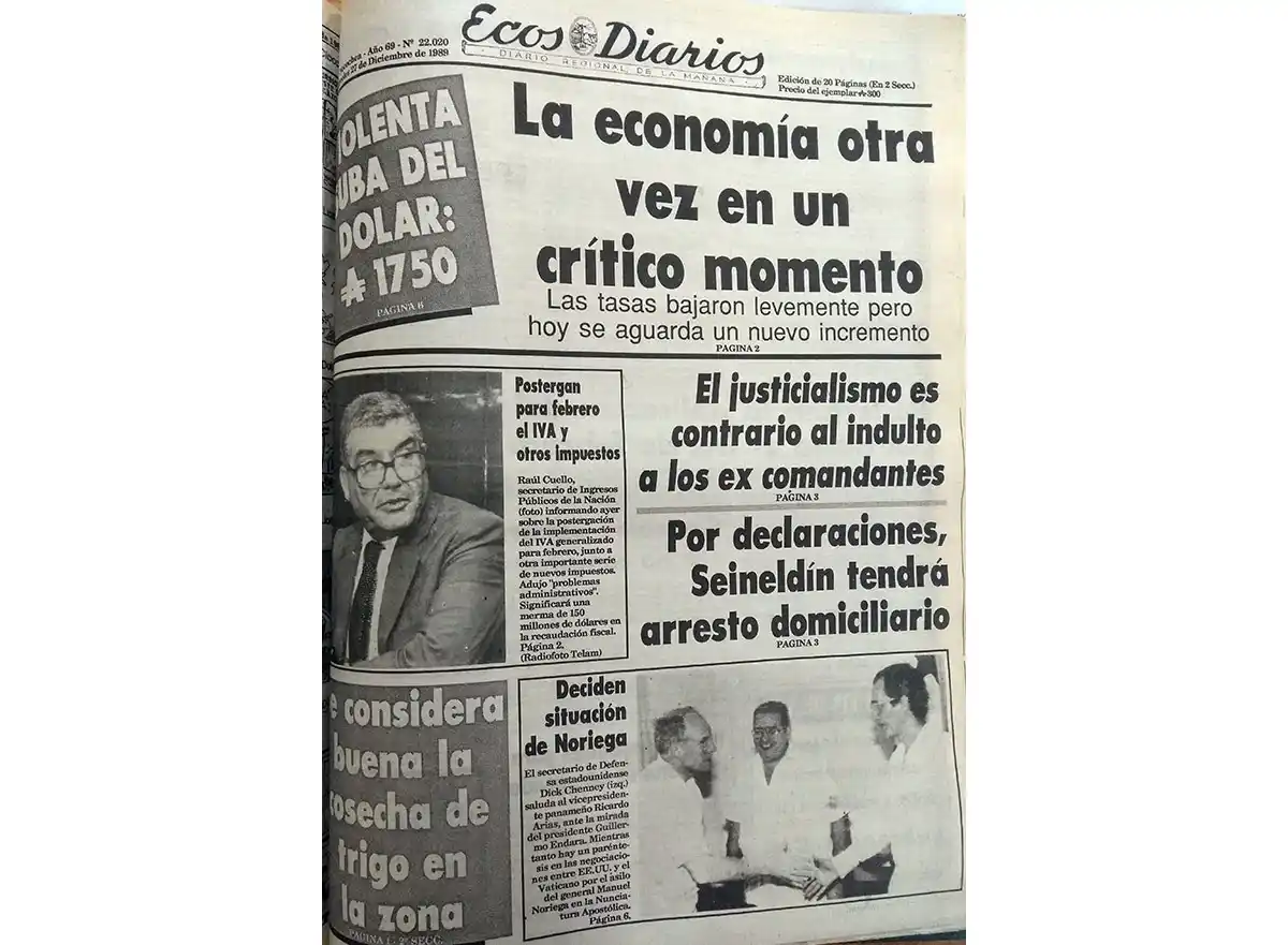 Miércoles 27 de diciembre de 1989