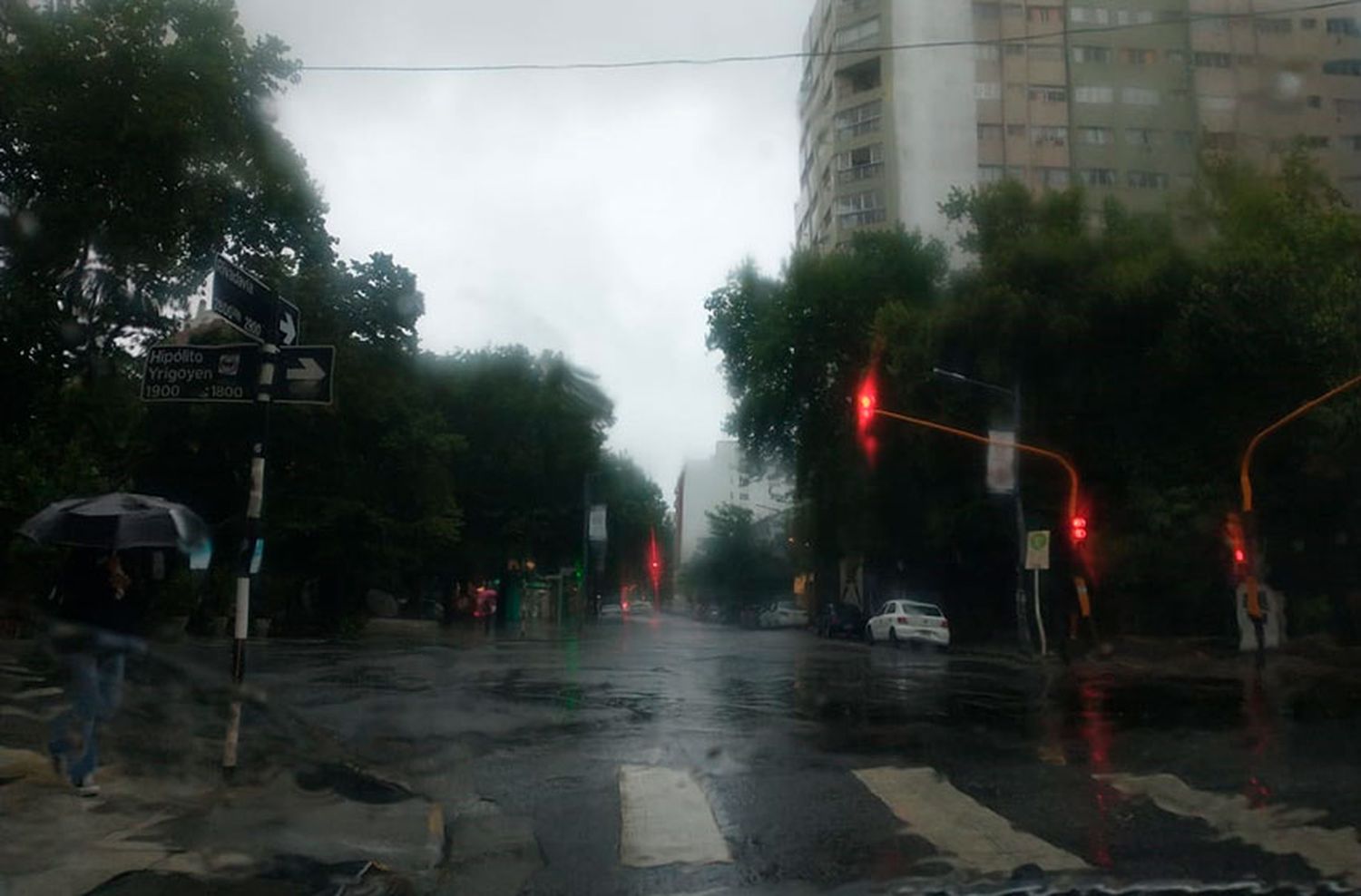 Mucha agua caída en Mar del Plata: no hay evacuados pero el alerta no cesó