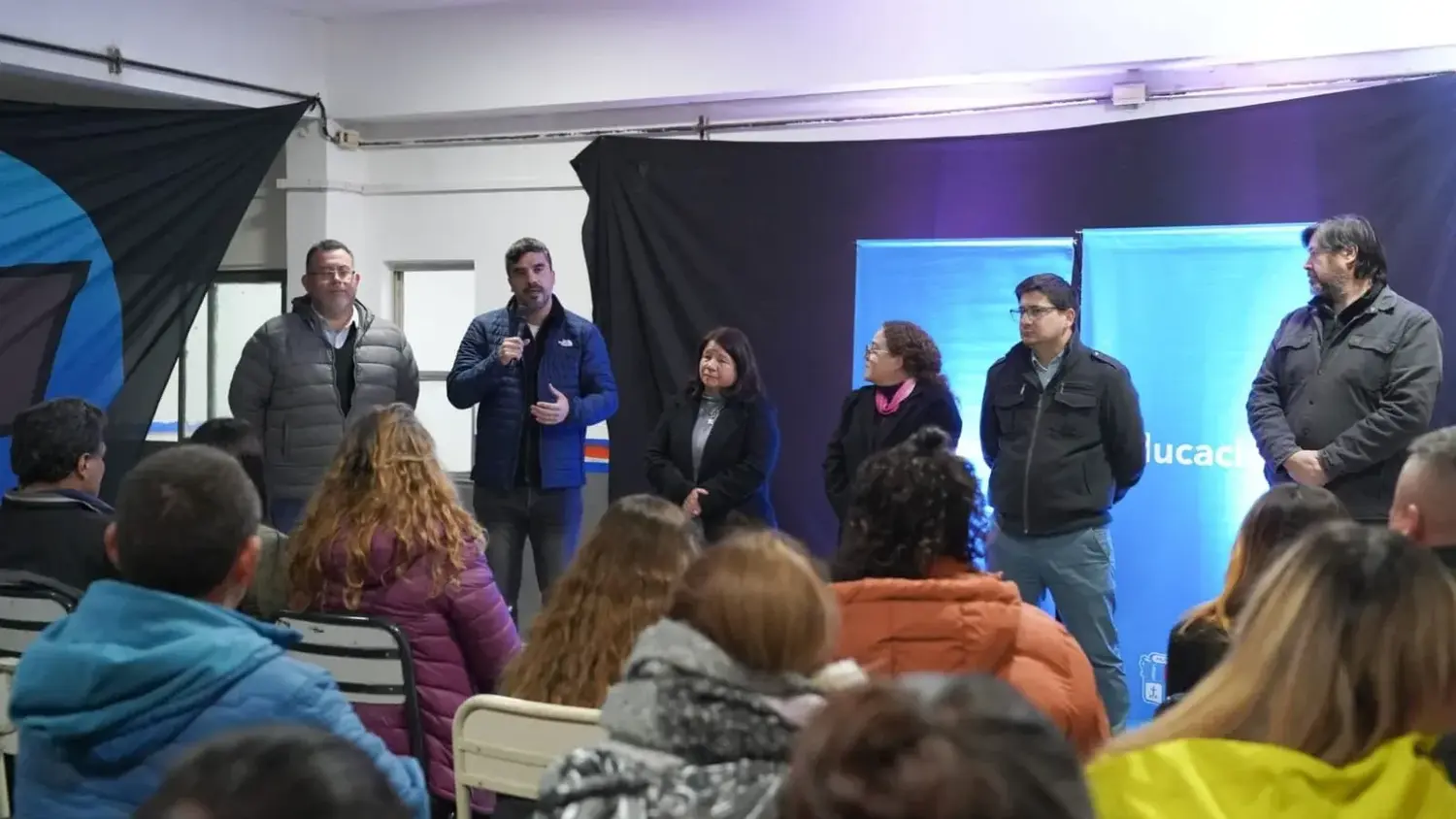 El acto oficial de apertura del Ciclo Técnico Profesional se llevó a cabo en la Técnica 2 de Derqui.