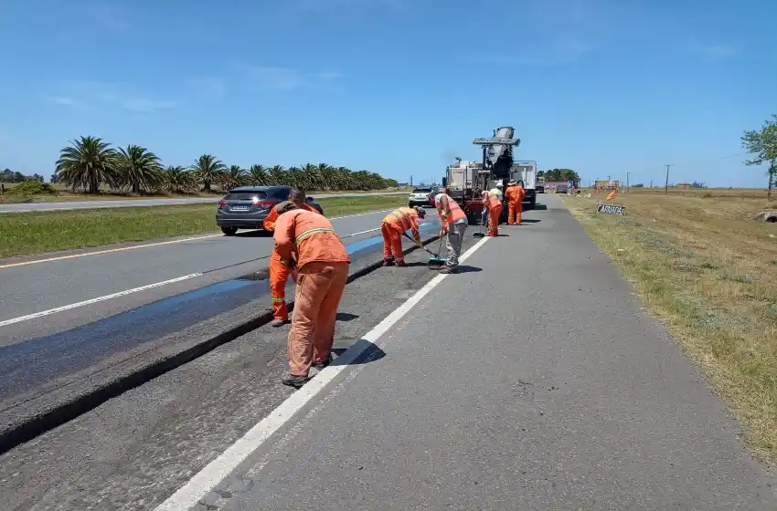 La Provincia inició las obras para la repavimentación de la ruta 2