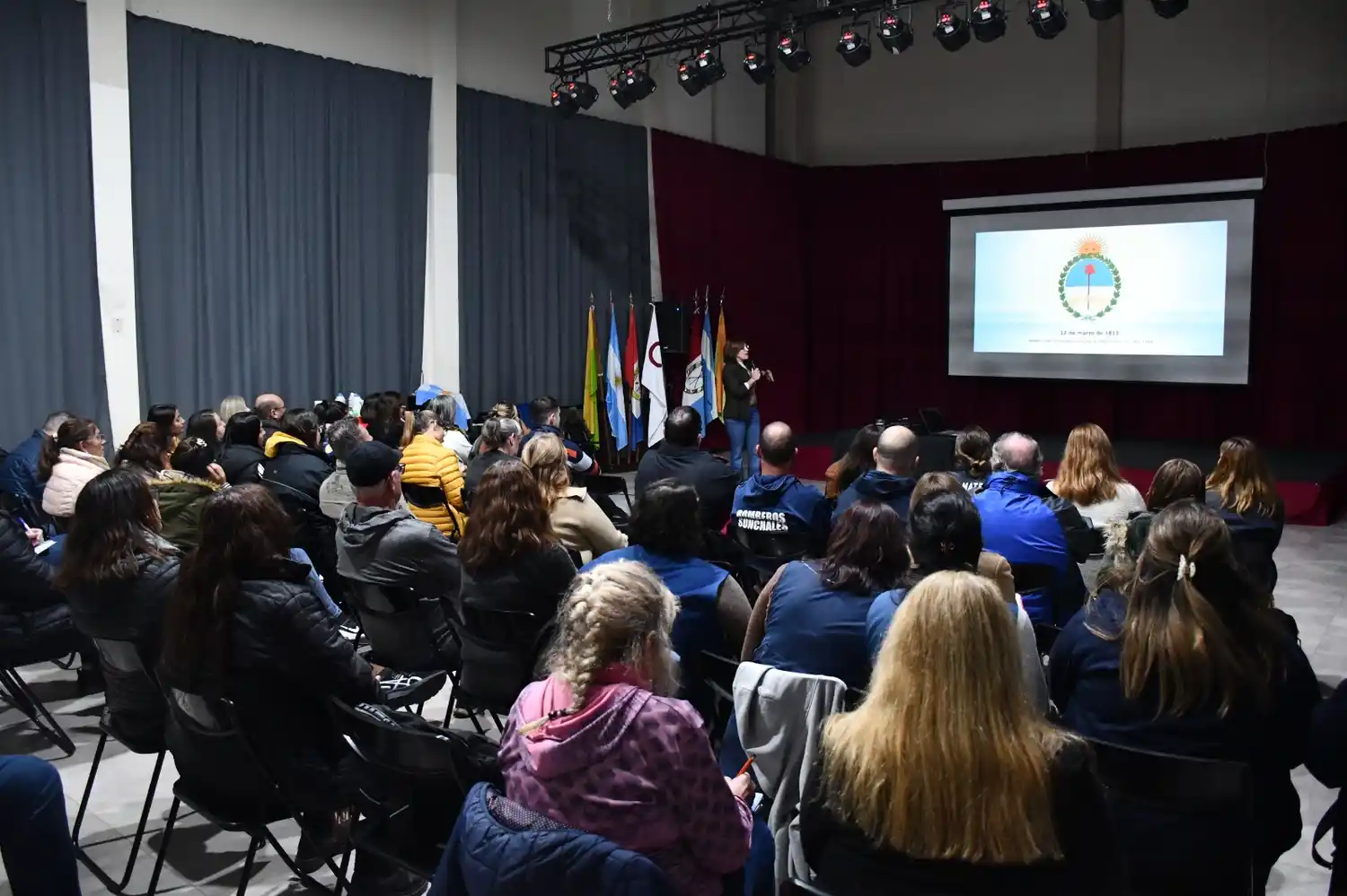 Gran convocatoria para capacitación en Símbolos Nacionales y Ceremonia de la Bandera sunchales - 1