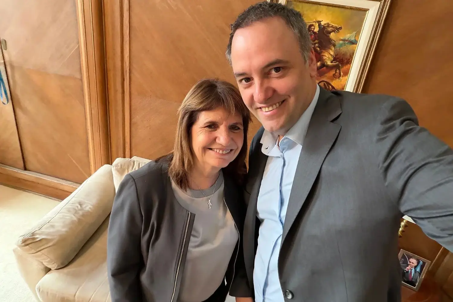 Bullrich cuestiona hace semanas a Adorni