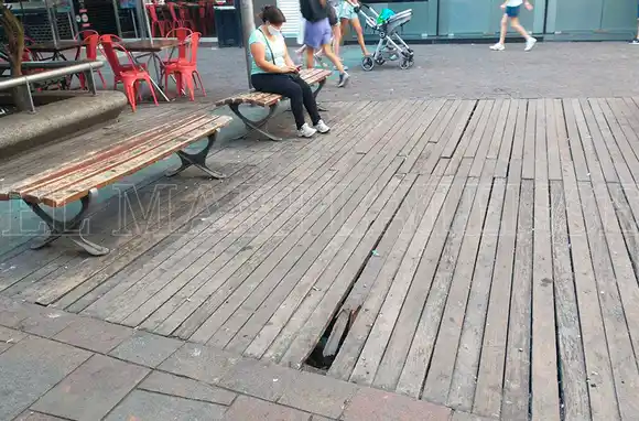 La Peatonal que avergüenza: la calle San Martín sigue en lista de espera