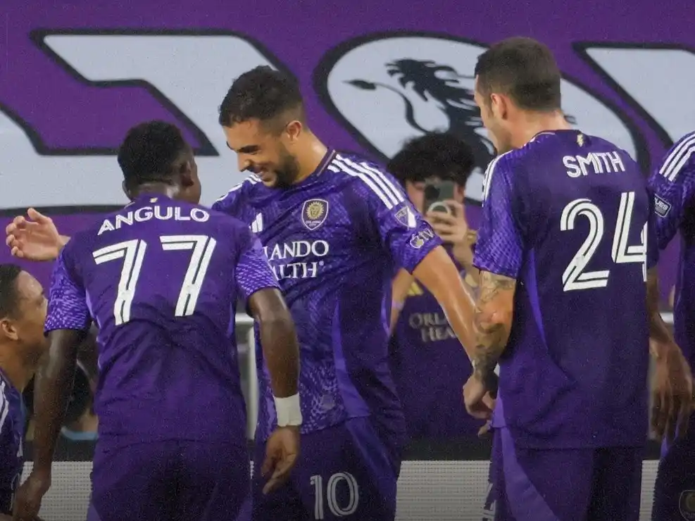 Tincho Ojeda convirtió un golazo en la goleada de Orlando City sobre Necaxa