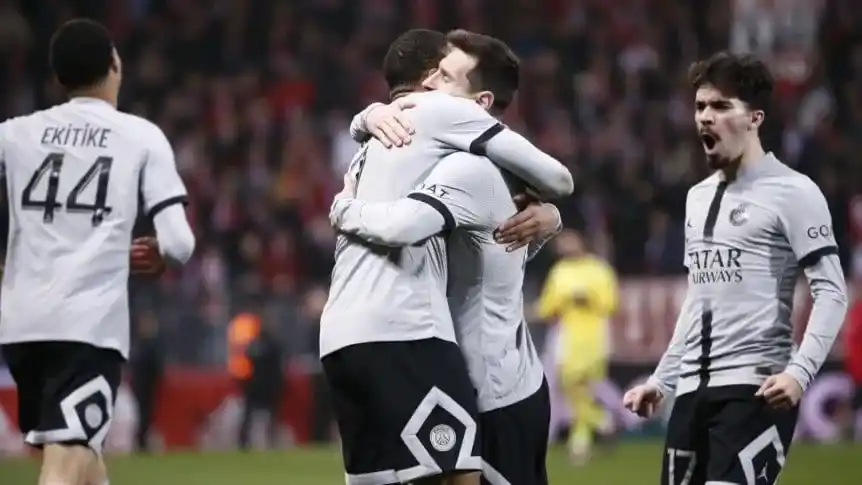 ASISTENCIA DE MESSI Y GOL DE MBAPP�0 EN LA �aLTIMA PARA EL TRIUNFO DE PSG