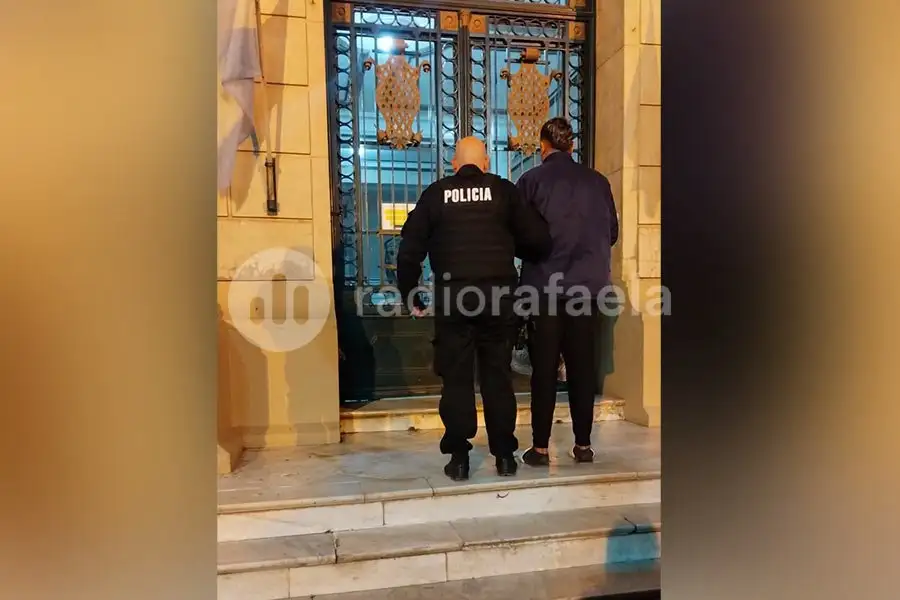 El joven fue remitido a la Alcaldía de Rafaela