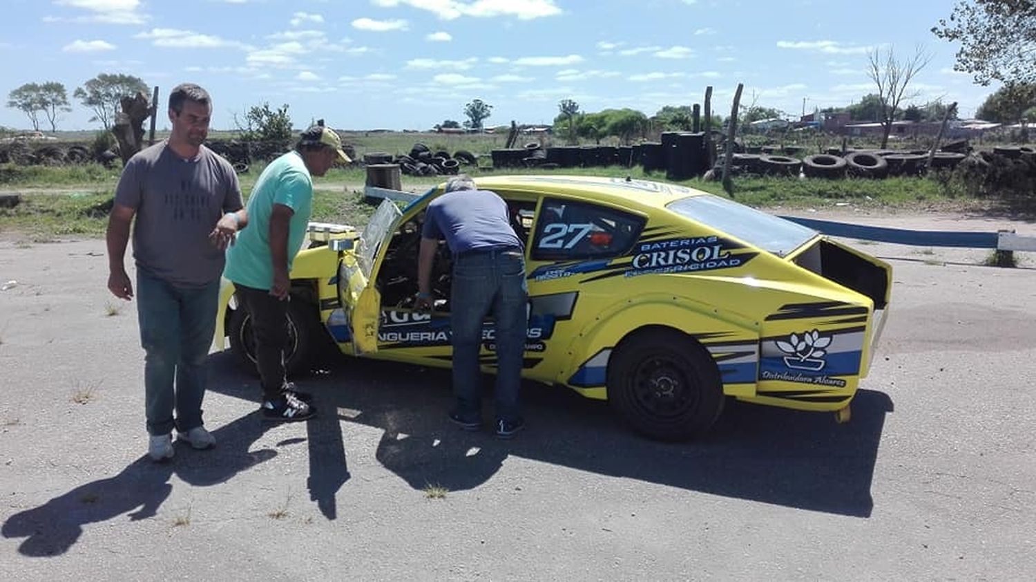 Risso, con el objetivo de ver la bandera a cuadros