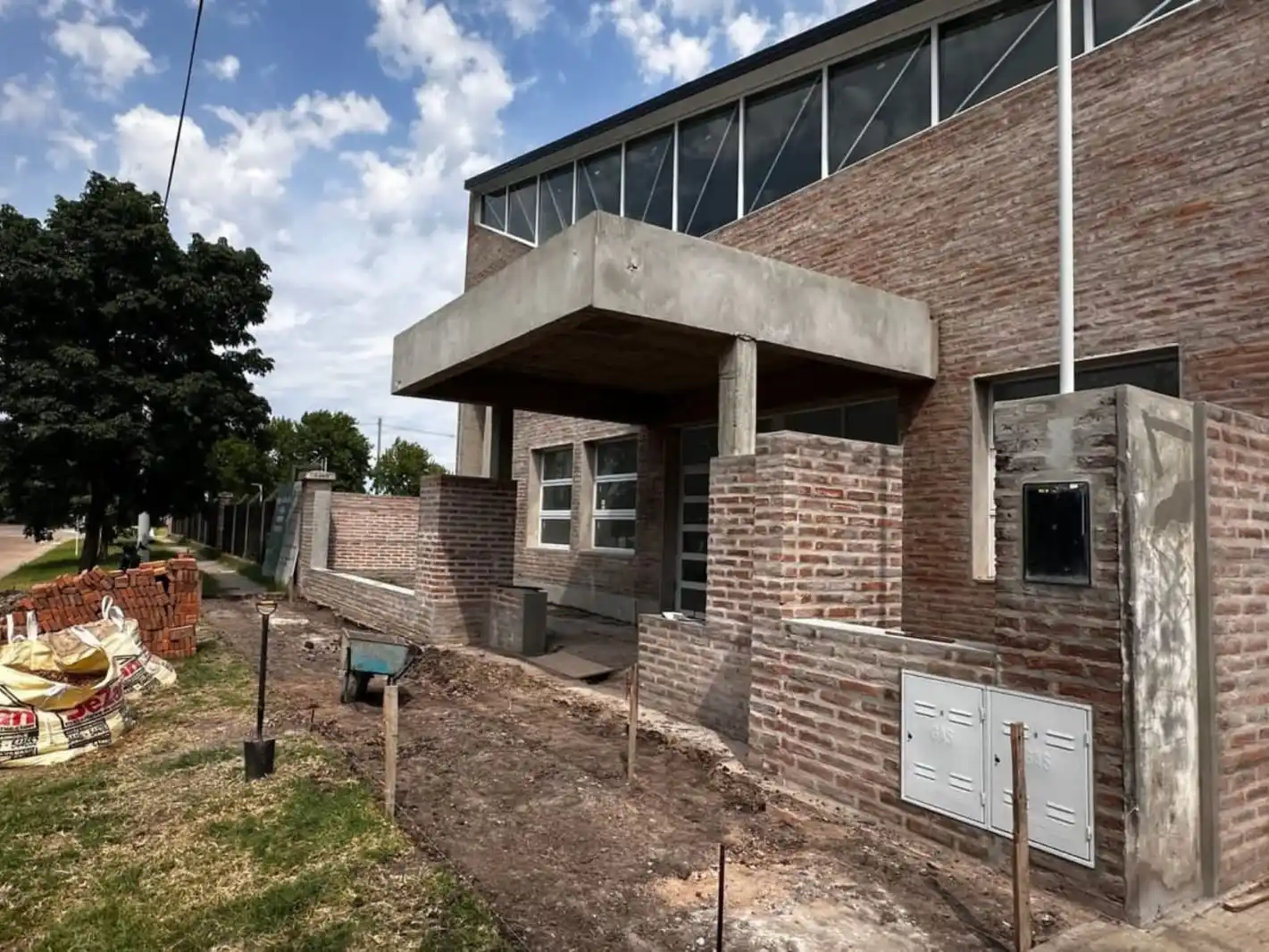 La obra de construcción de salas de nivel inicial en Urdinarrain presenta un 90% de avance