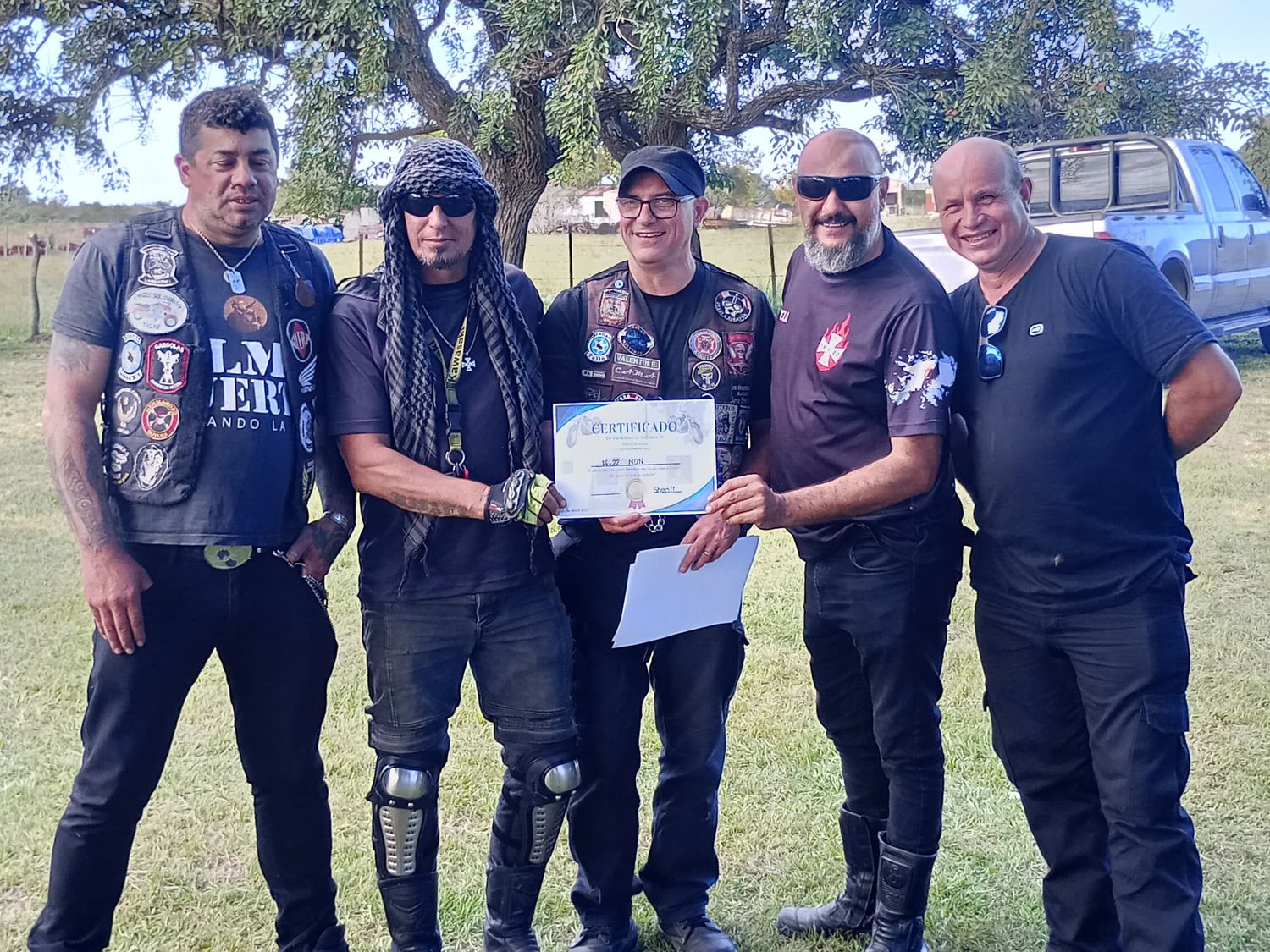 Gran jornada solidaria de moteros en escuelas rurales de Gualeguay