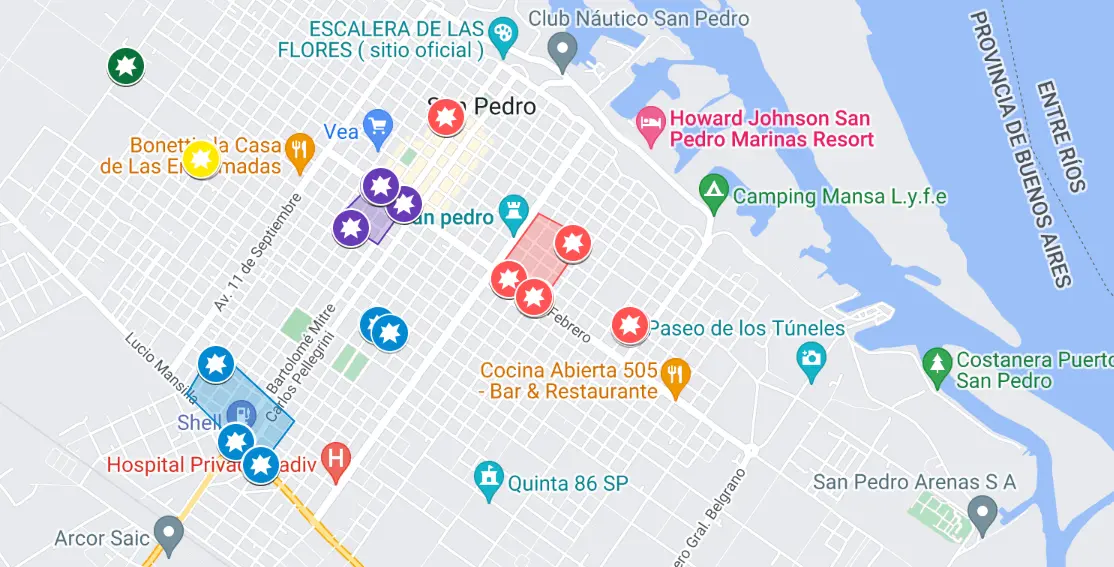 El mapa de los accidentes de tránsito: cuáles son las zonas con más cantidad de choques