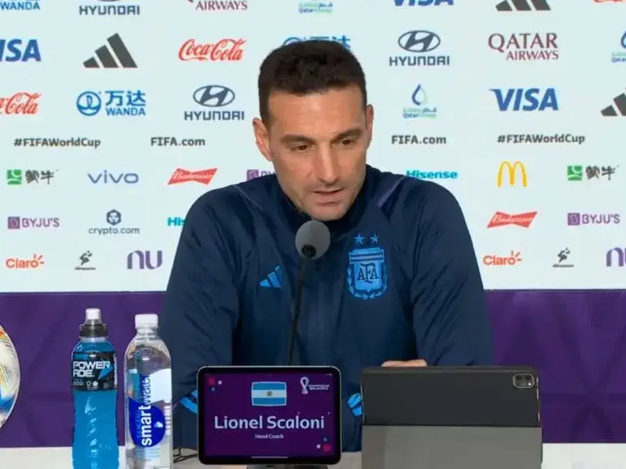 Scaloni en conferencia de prensa: “Messi siempre fue fundamental y ahora lo será aún más”