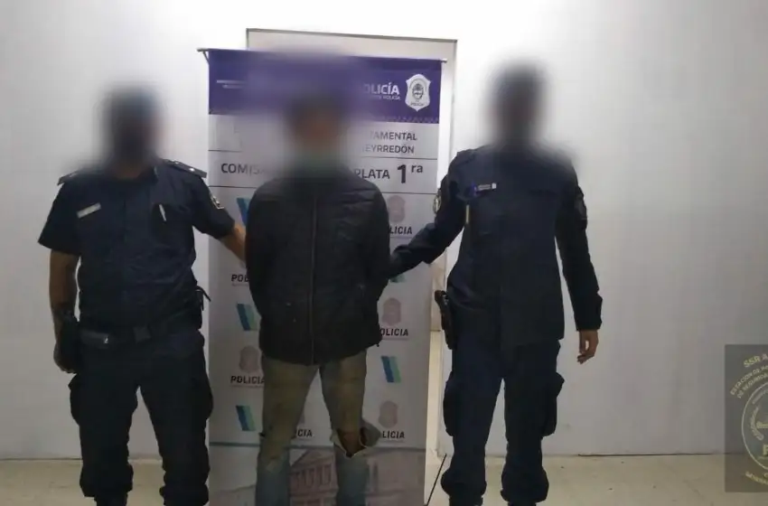 Se escondió en el edificio abandonado de El Atlántico con elementos robados